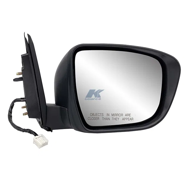 68143N – K-SOURCE Exterior Mirror, OEM Replacement Single Textured Black/PTM Housing Electric Foldaway Without Heated...